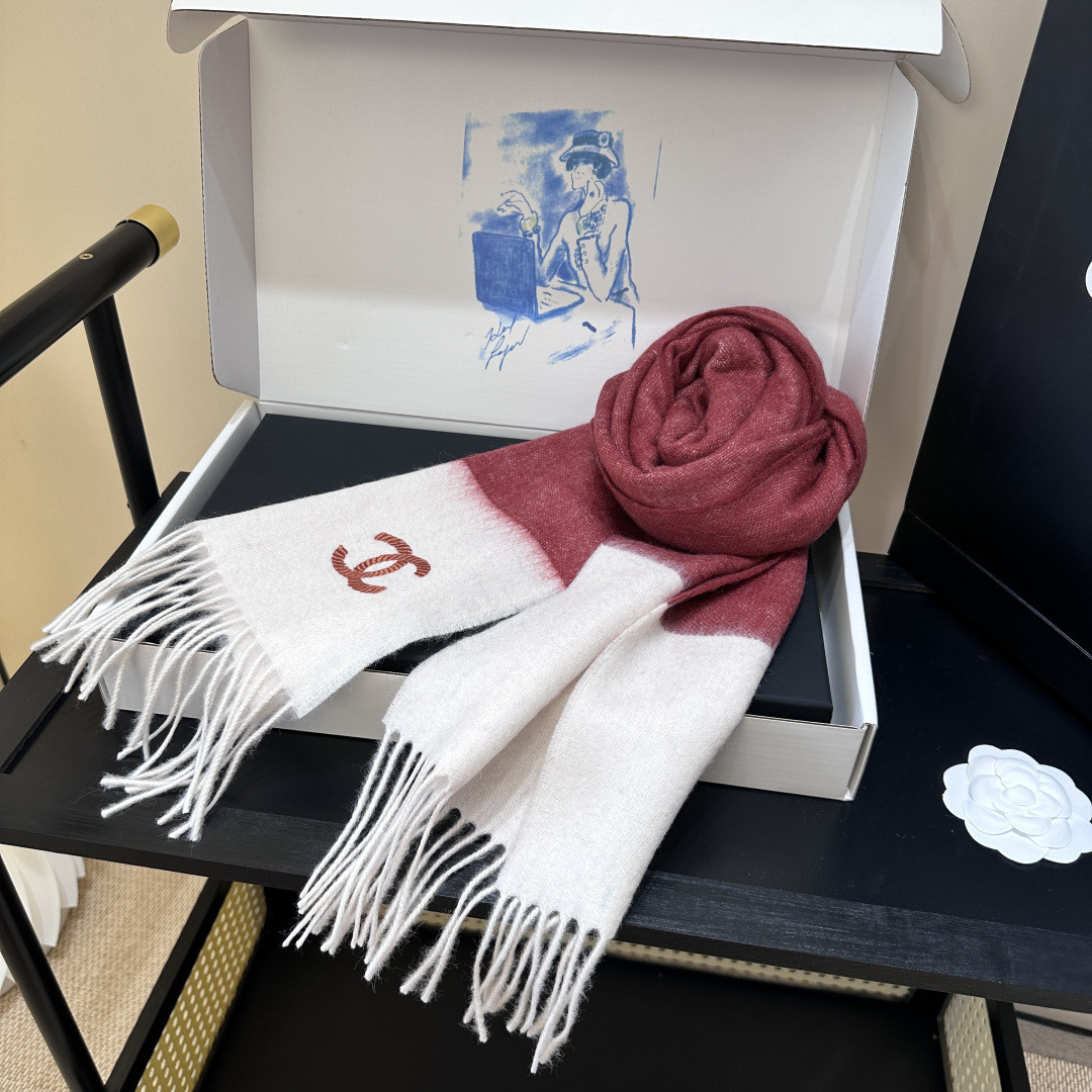 Ch*el scarf 35x180cm