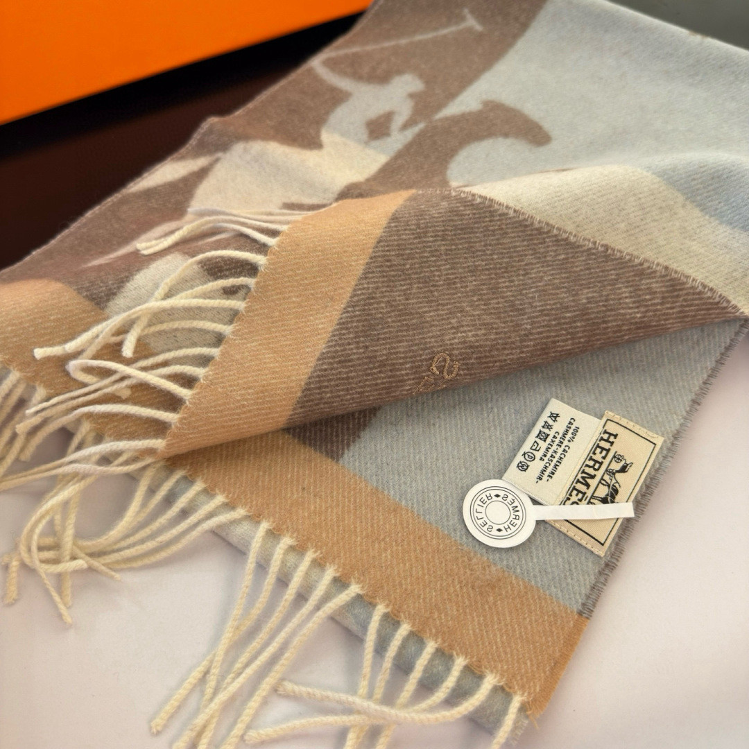 H**mes scarf 30x168cm