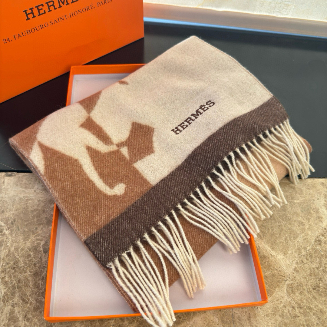H**mes scarf 30x168cm