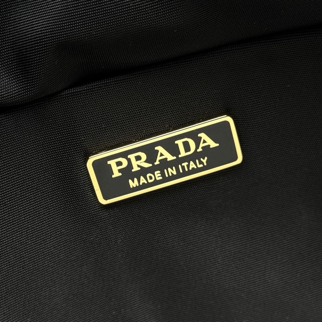 Pra*a explore medium re-nylon shoulder bag with flap 14x30x10cm