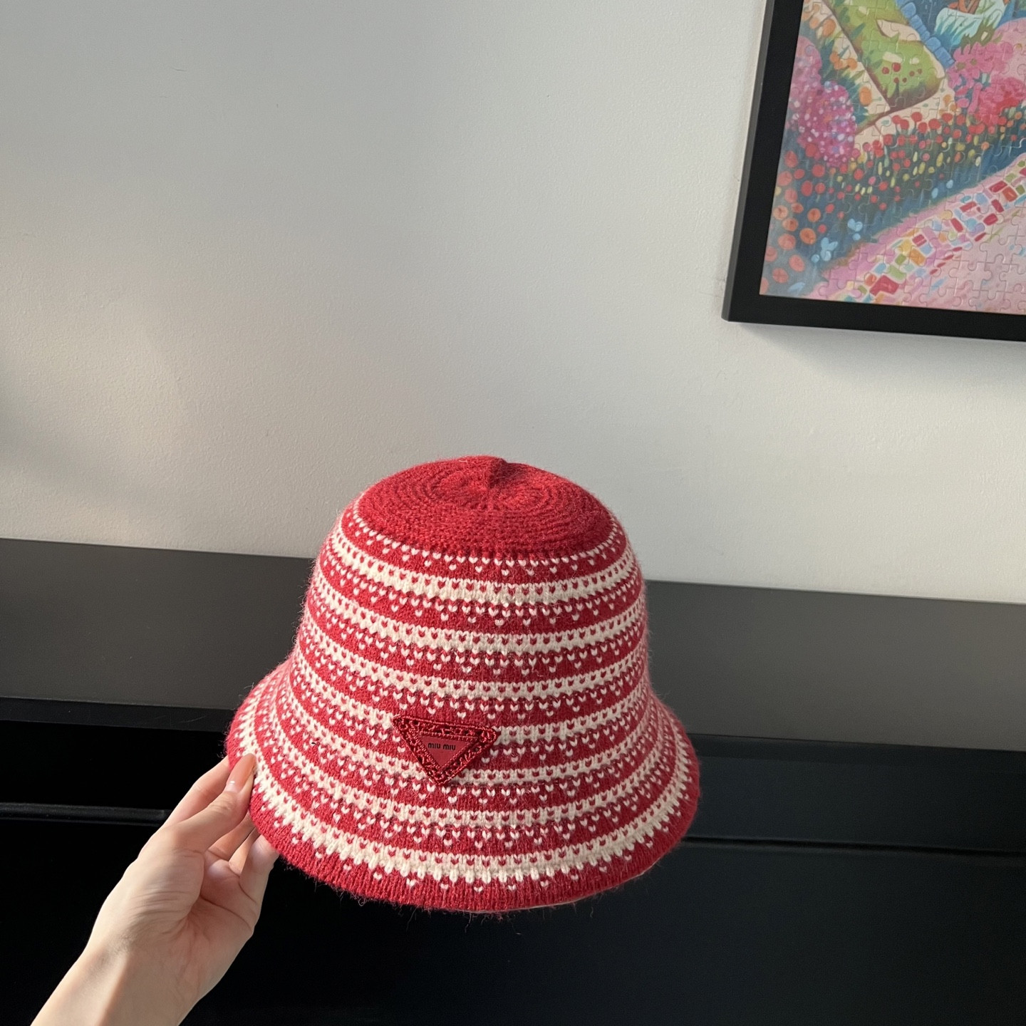 M1v M1v knit bucket hat