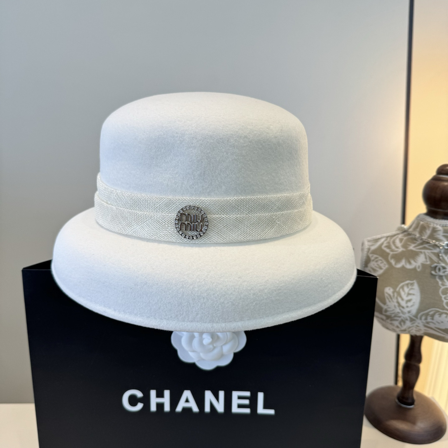 M1v M1v wool felt hat 57cm head circumference
