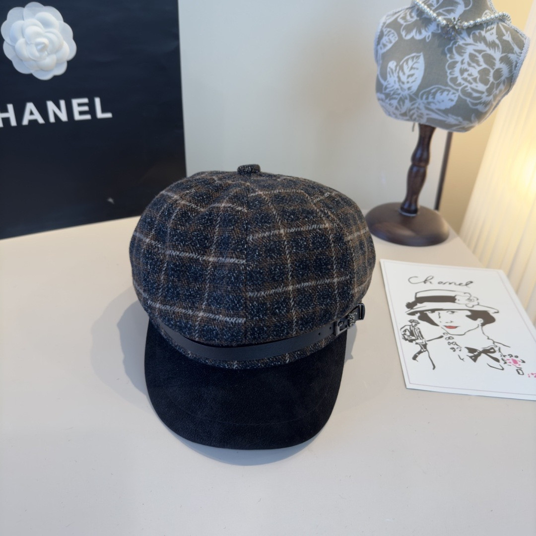 Ch*el newsboy cap 57cm head circumference