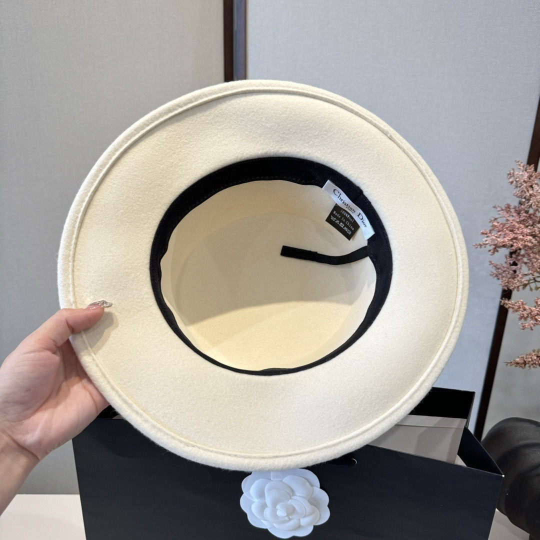 D*or wool felt hat 57cm head circumference