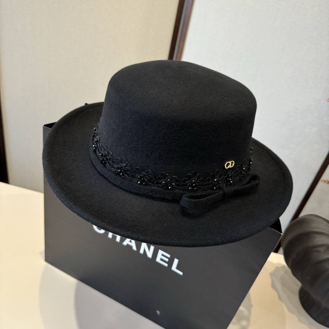 D*or wool felt hat 57cm head circumference
