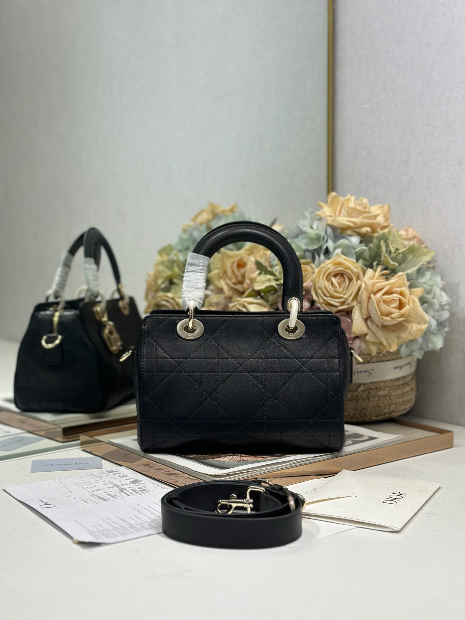 D*or lady D*or bags 24x27x14cm