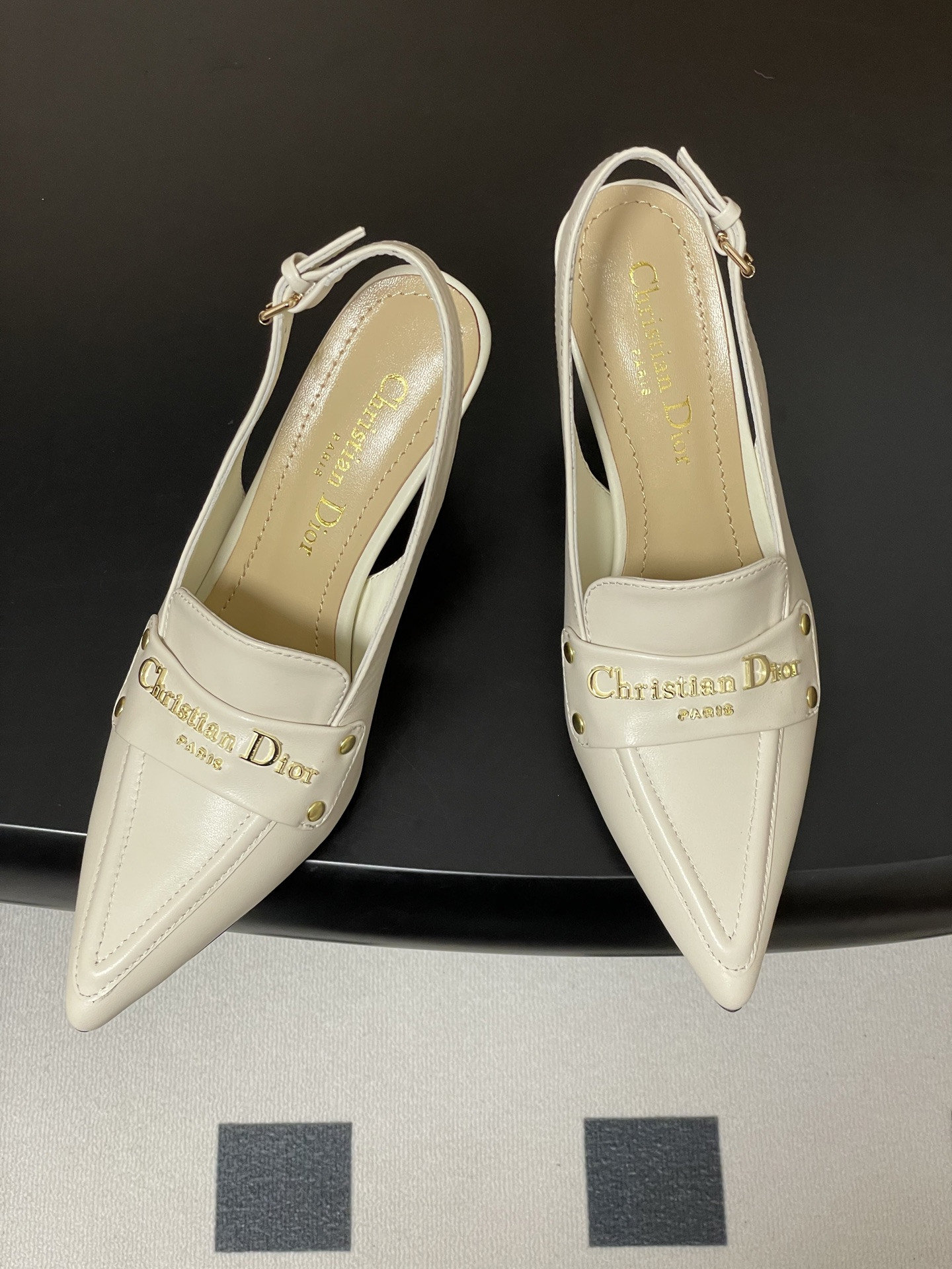 ua D*or boy slingback pump 8.5cm heel