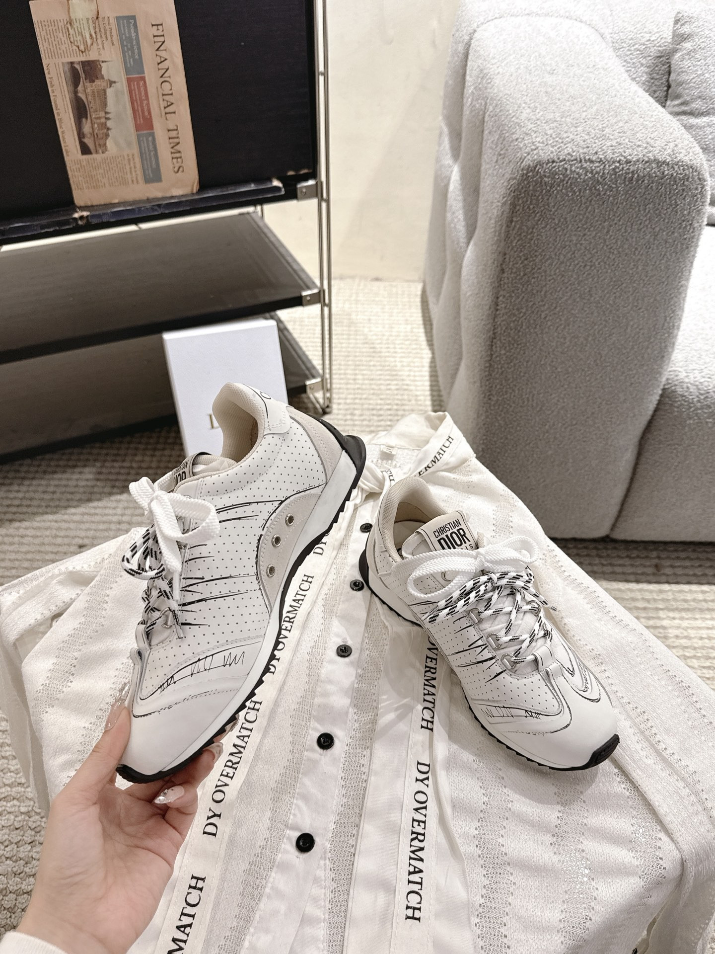 ua D*or d-sketch sneaker
