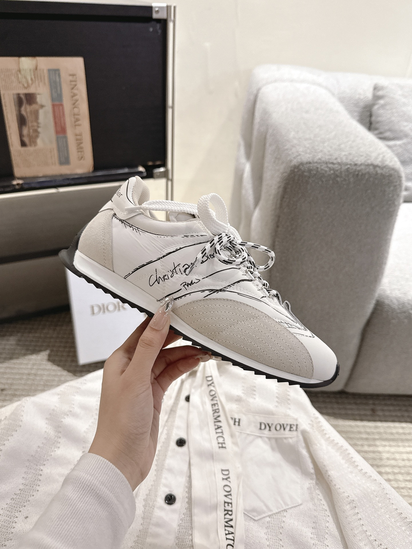 ua D*or d-sketch sneaker