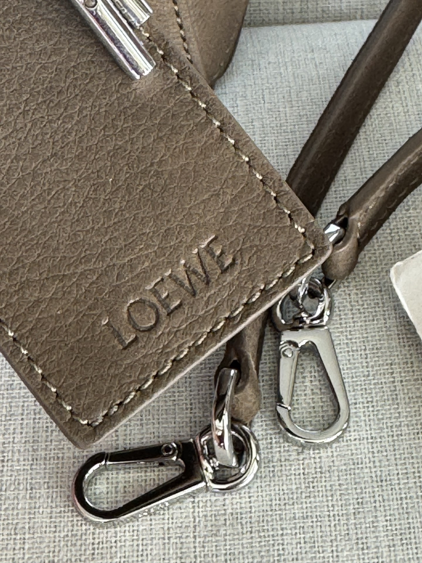 L0ew* mini featherlight puzzle bag 12.5x17.5x7.5cm