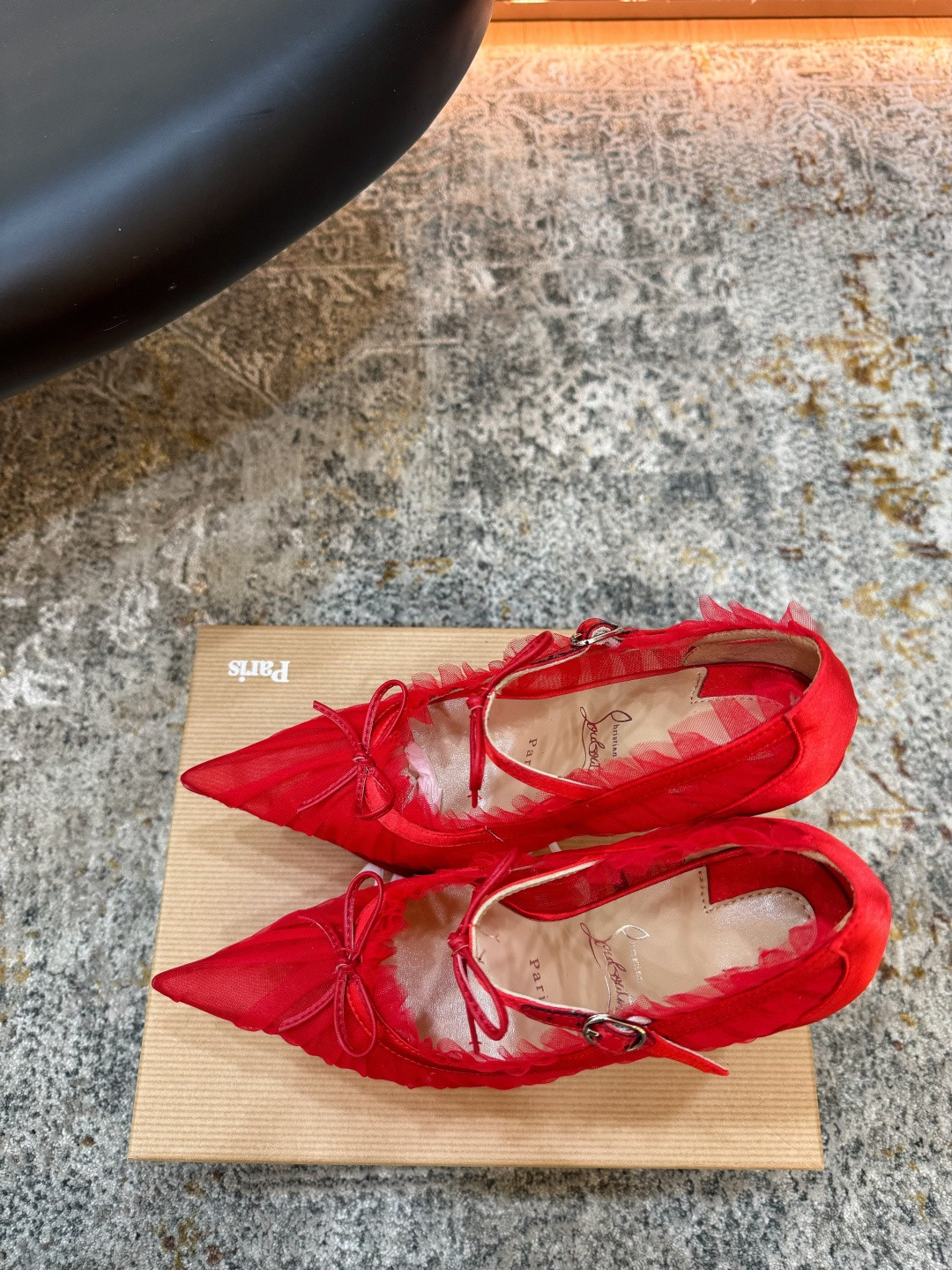 ua Ch**an louboutin 150mm pumps