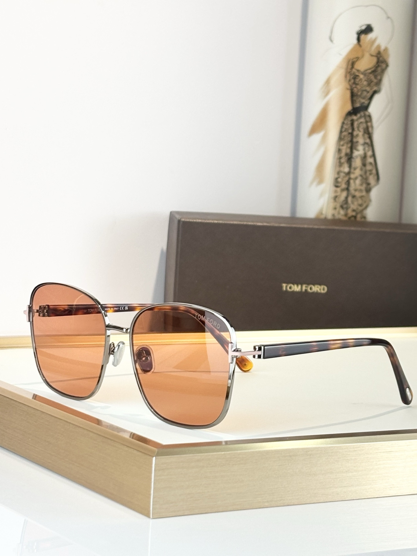 t0m F0rd glasses tf1029 57-17-140