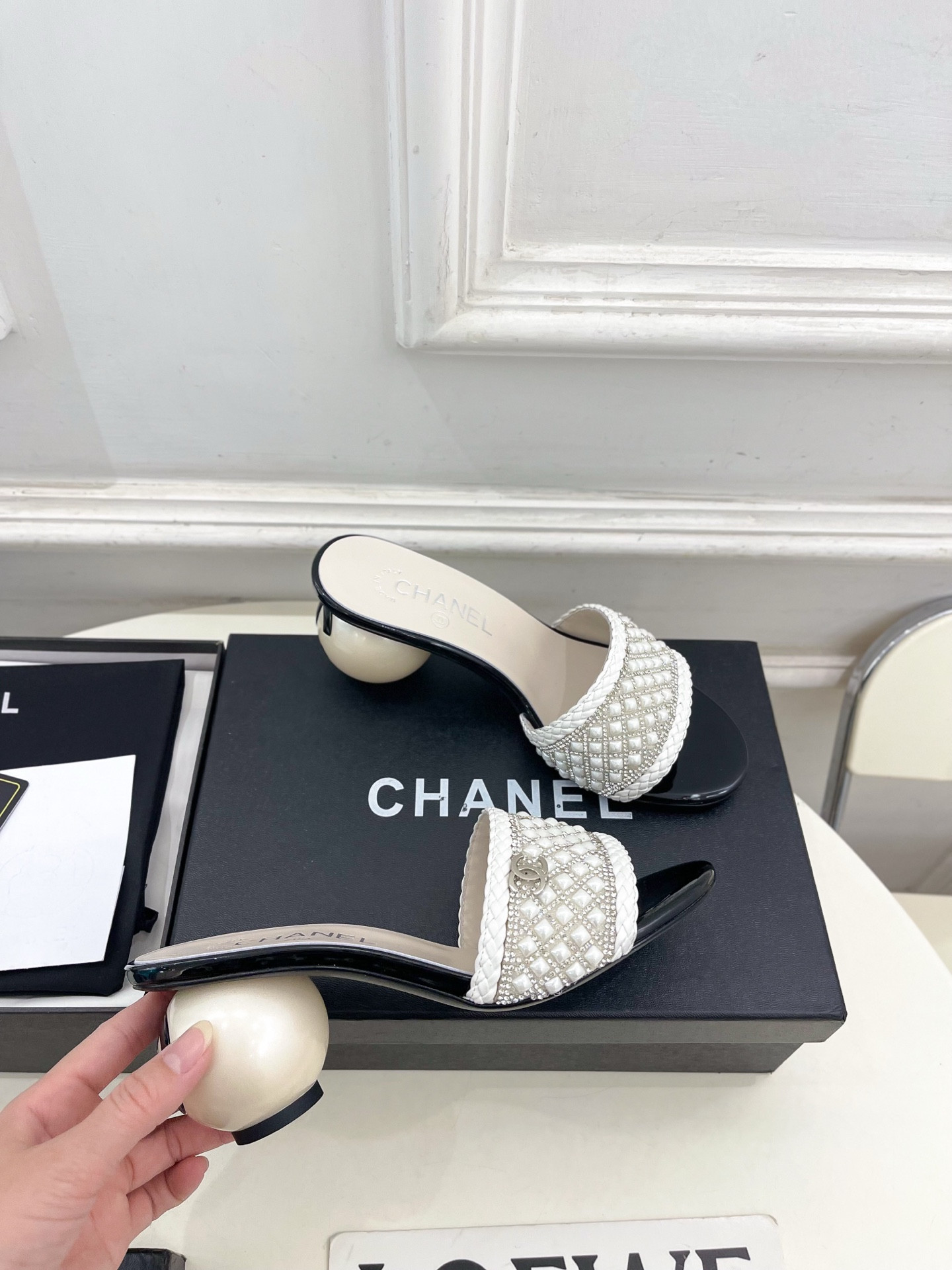 ua Ch*el slides 6.5cm heel
