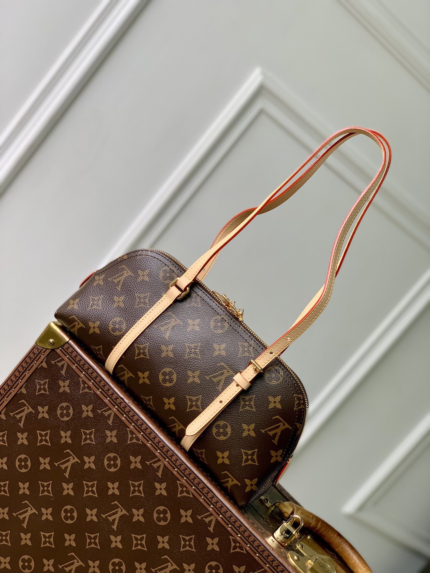 LV SQUIRE EAST WEST Handbag M28953 29x14x8cm