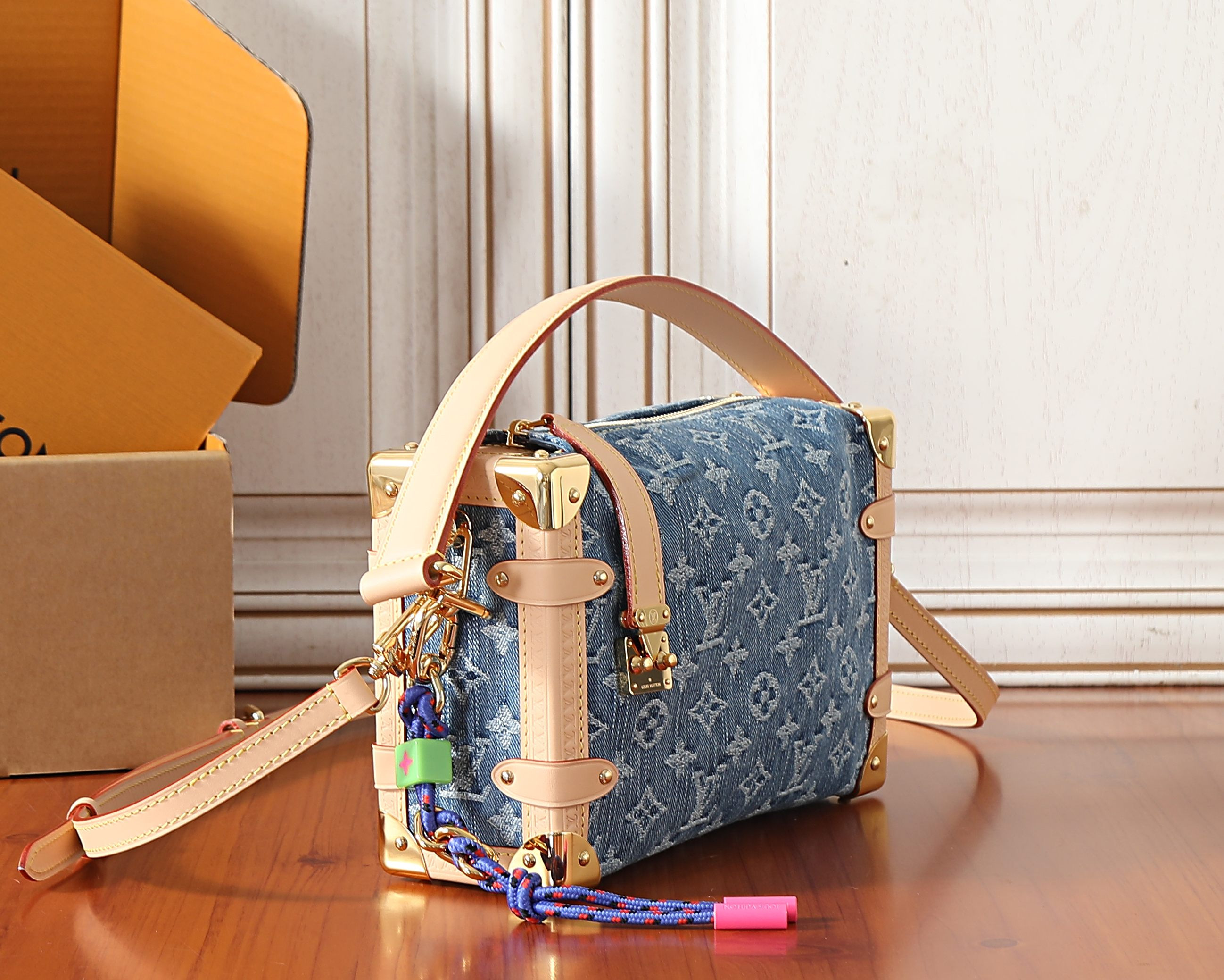 LV Side Trunk MM M27450 23.5x16x8.5cm
