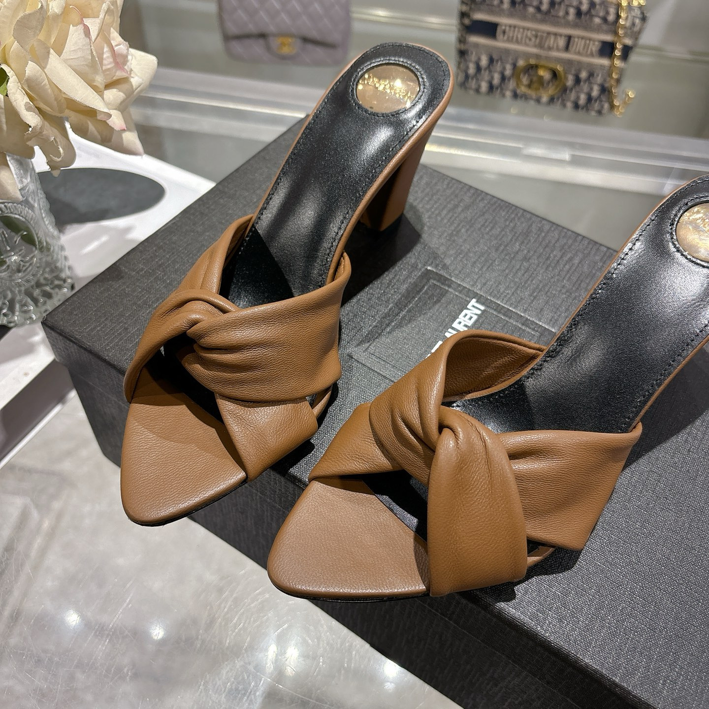 ua Y*L franciane mules 7.5cm heel