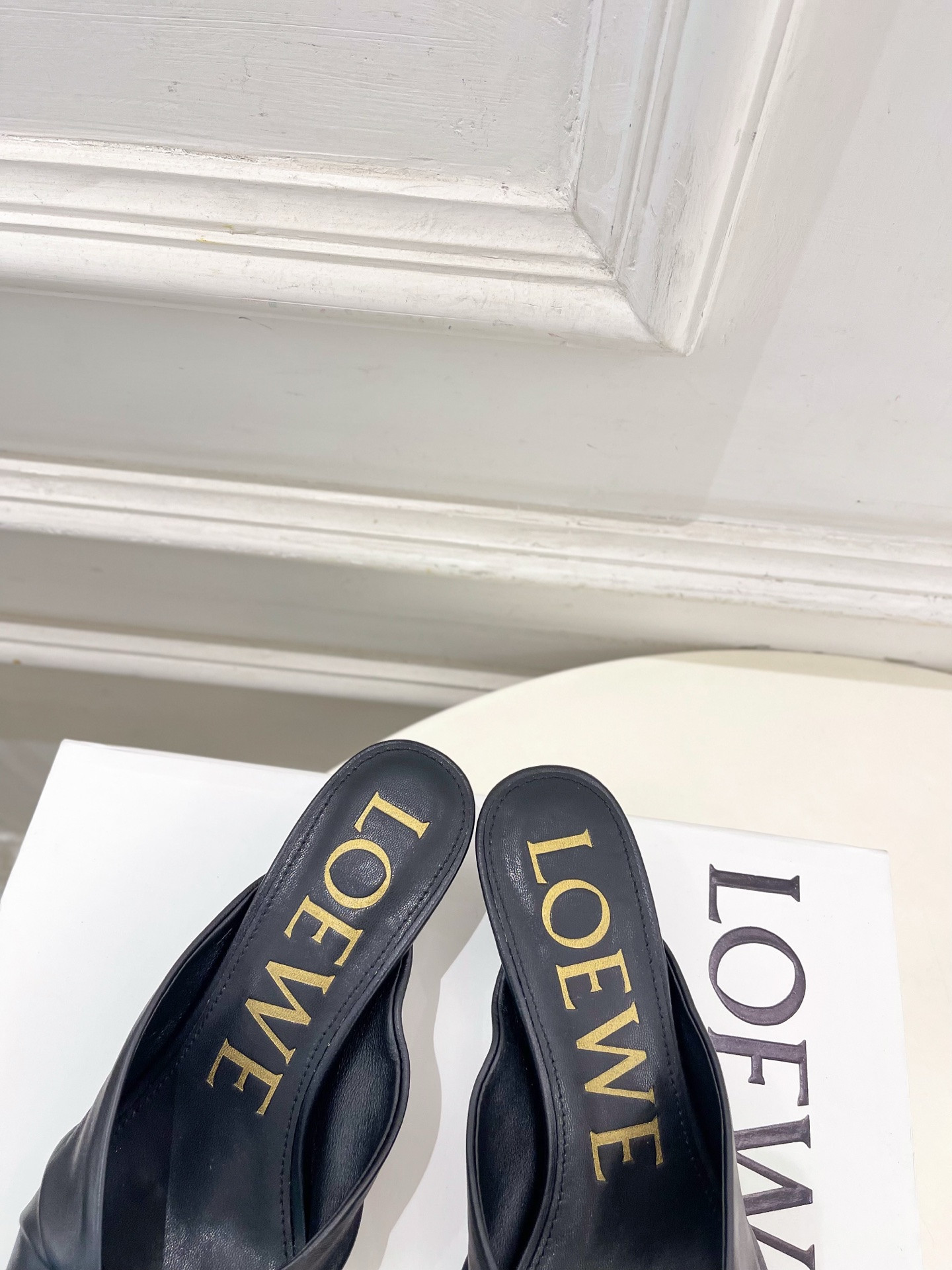 ua L0ew* pebble soft slide 4.5cm heel
