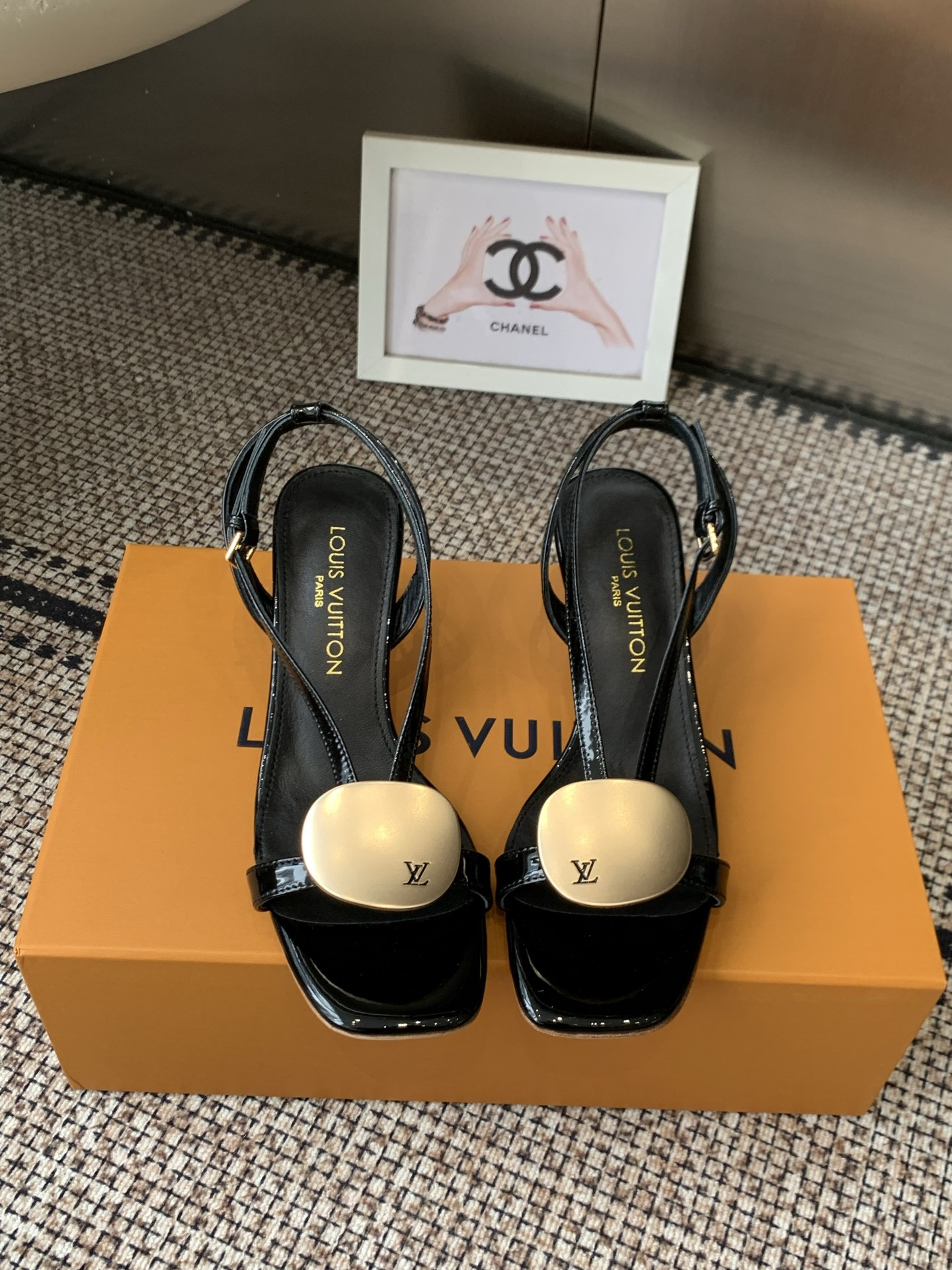 UA LV Treasure Sandal 5.5cm Heel