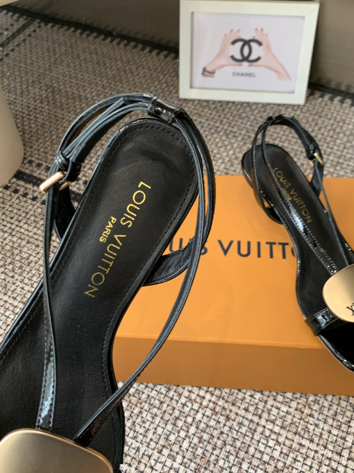 UA LV Treasure Sandal 5.5cm Heel