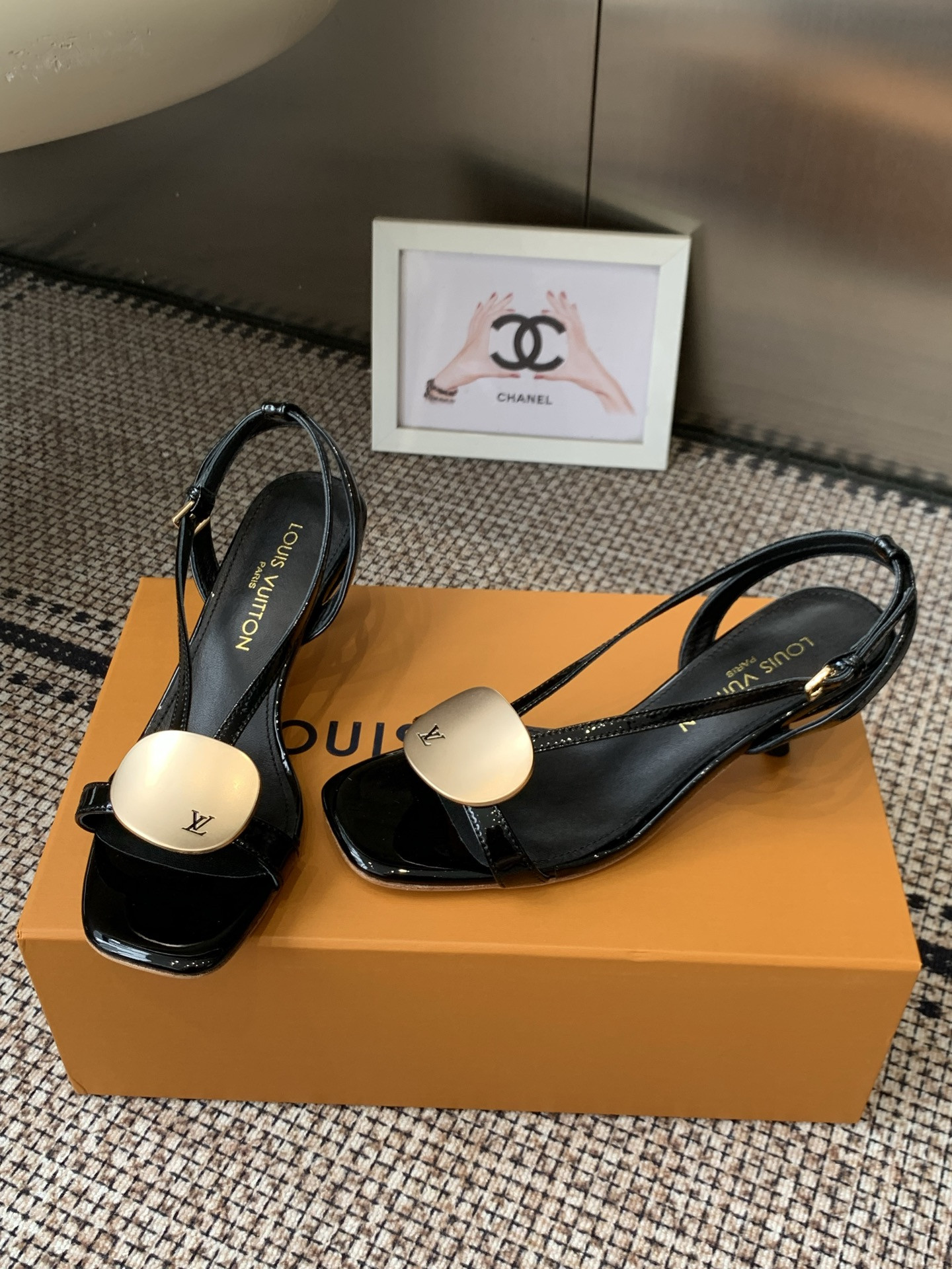 UA LV Treasure Sandal 5.5cm Heel