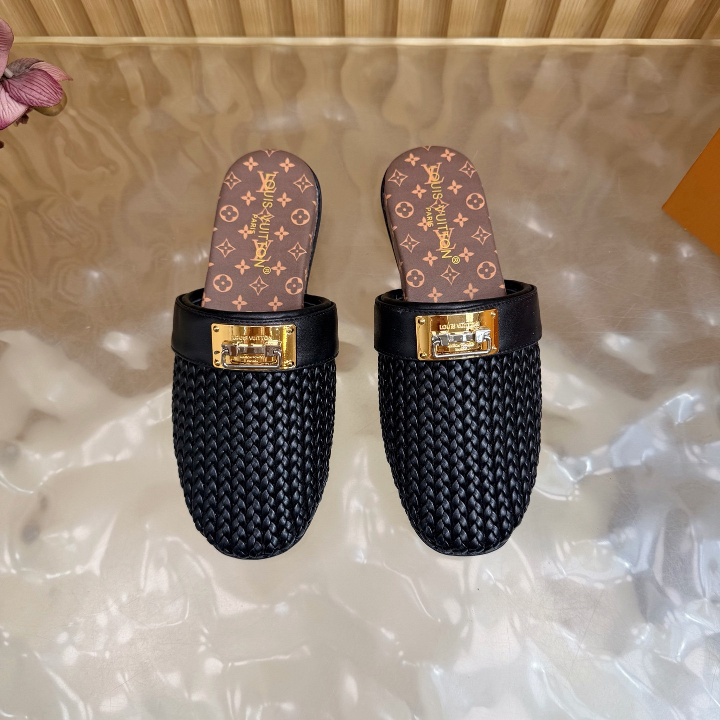 UA LV Haven Flat Open Back Mule