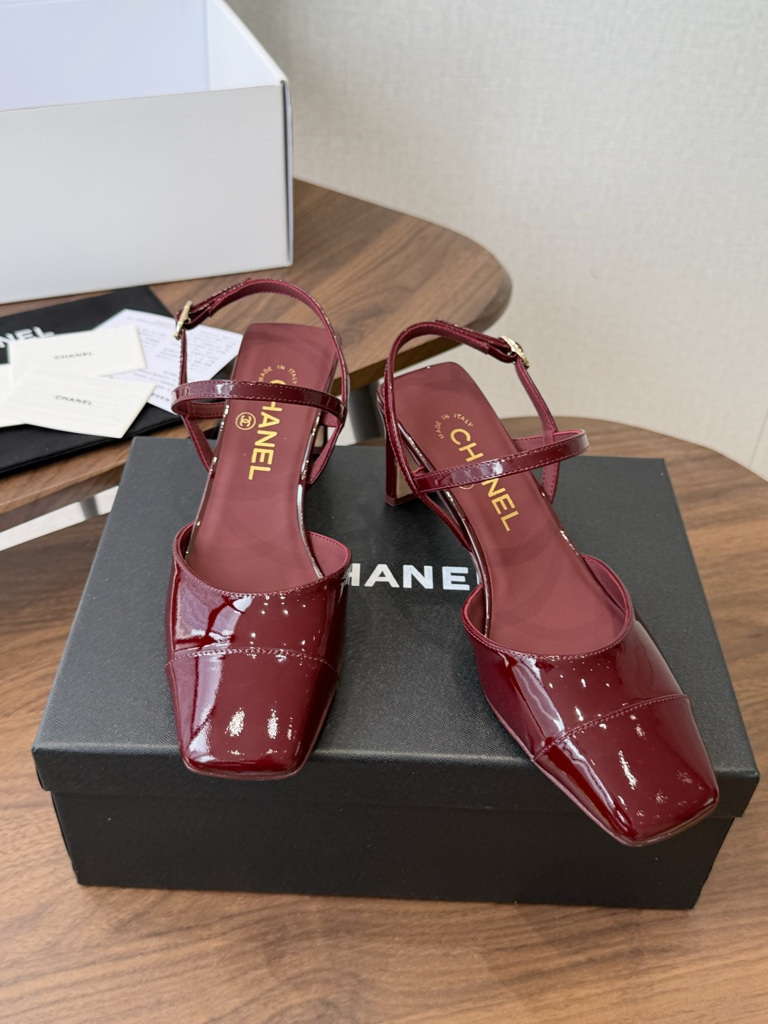 ua Ch*el slingbacks 6cm heel