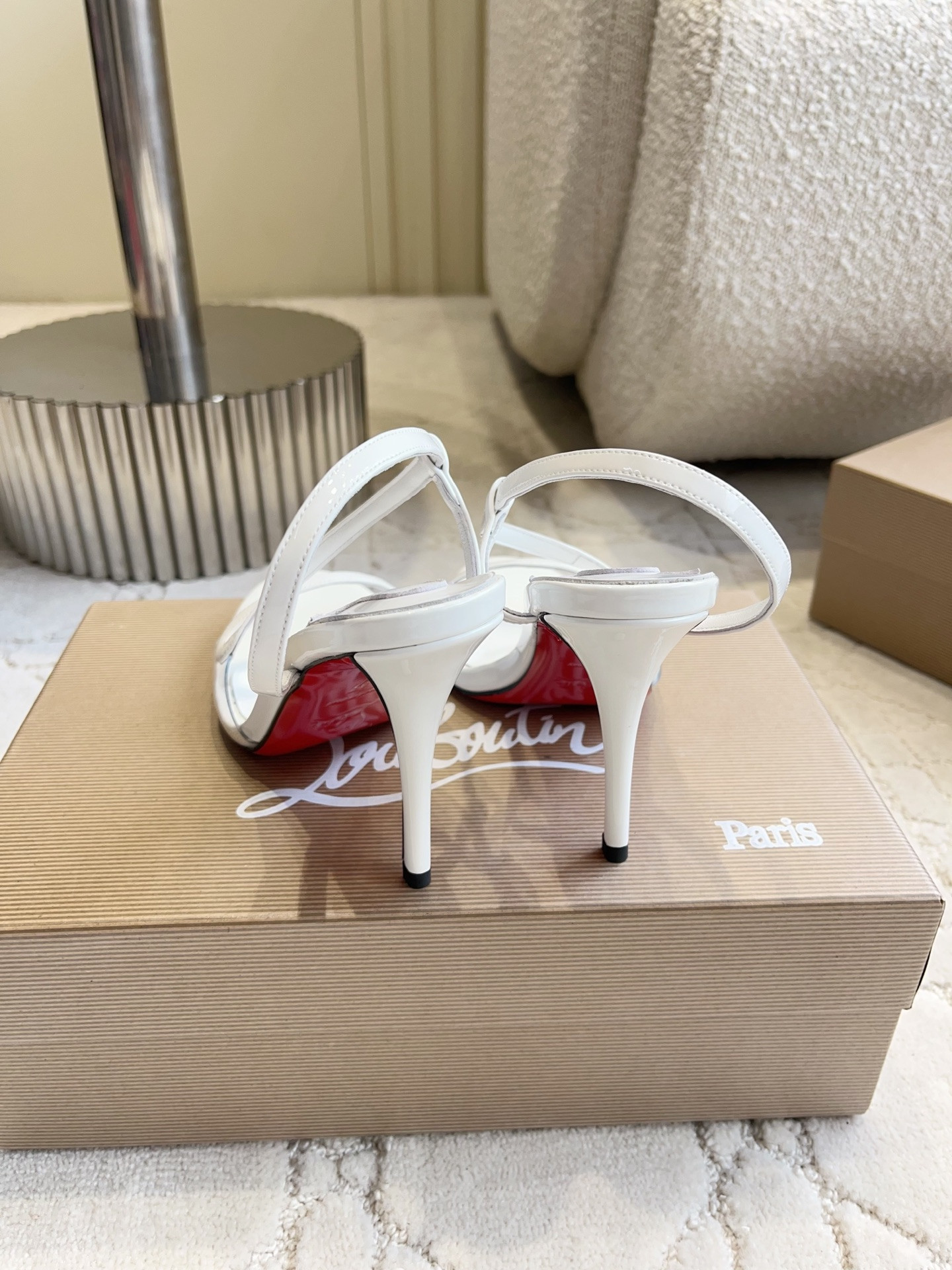 ua Ch**an louboutin rosalie sandals 10cm heel