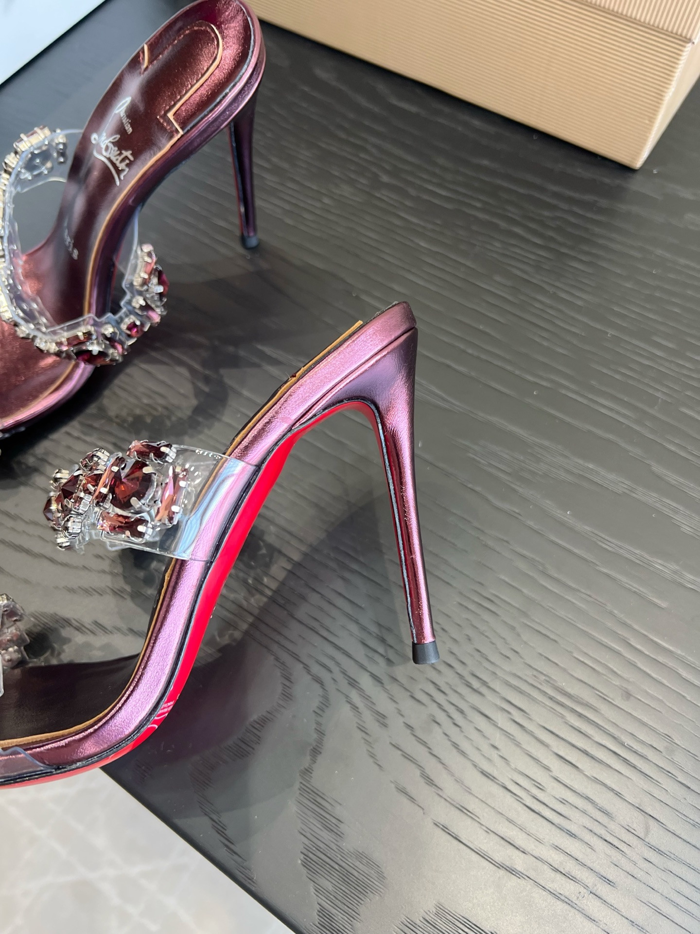 ua Ch**an louboutin just jewel slides