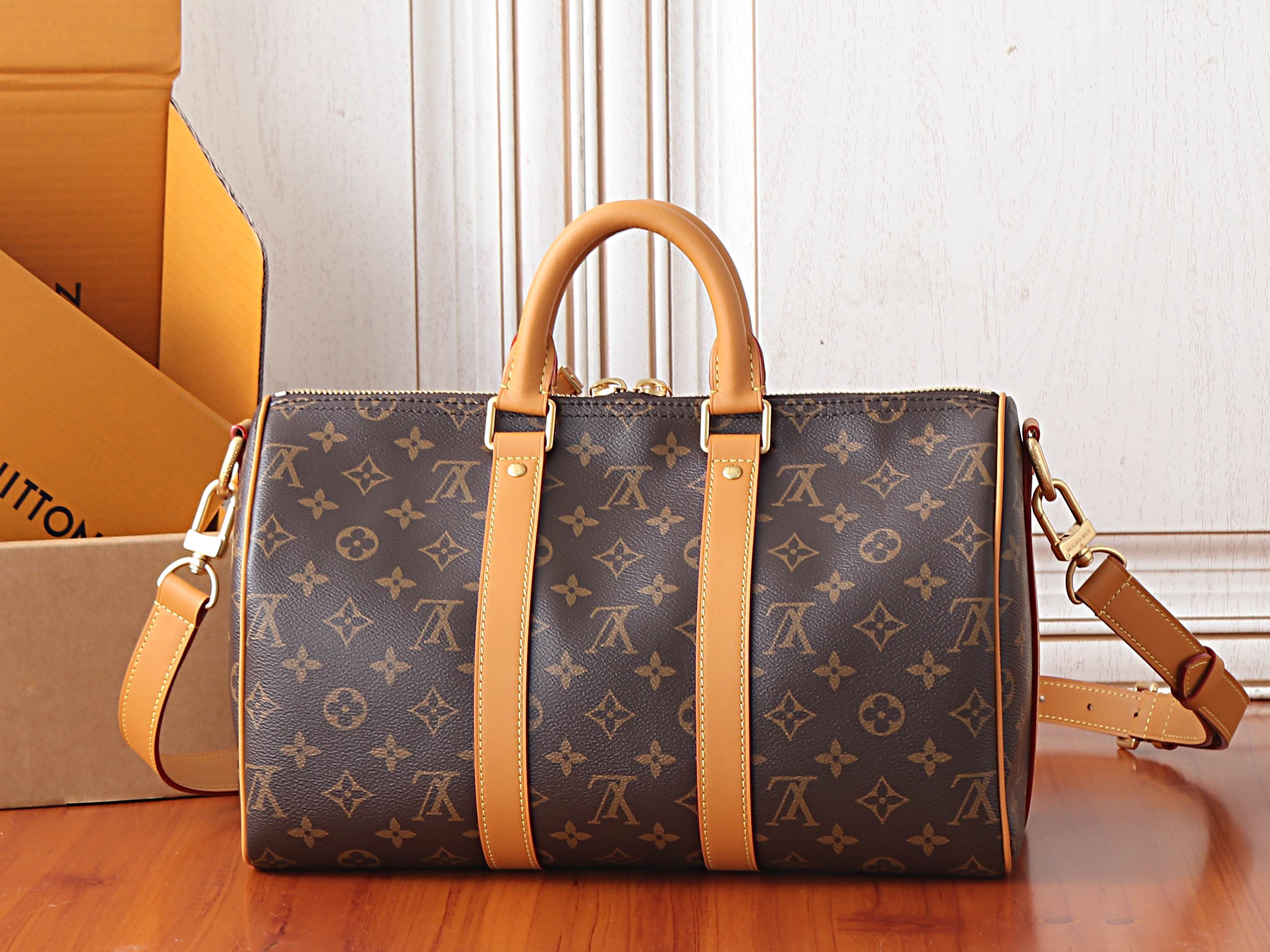 LV Keepall Shoulder Strap 35 M2A210 34x21x16cm