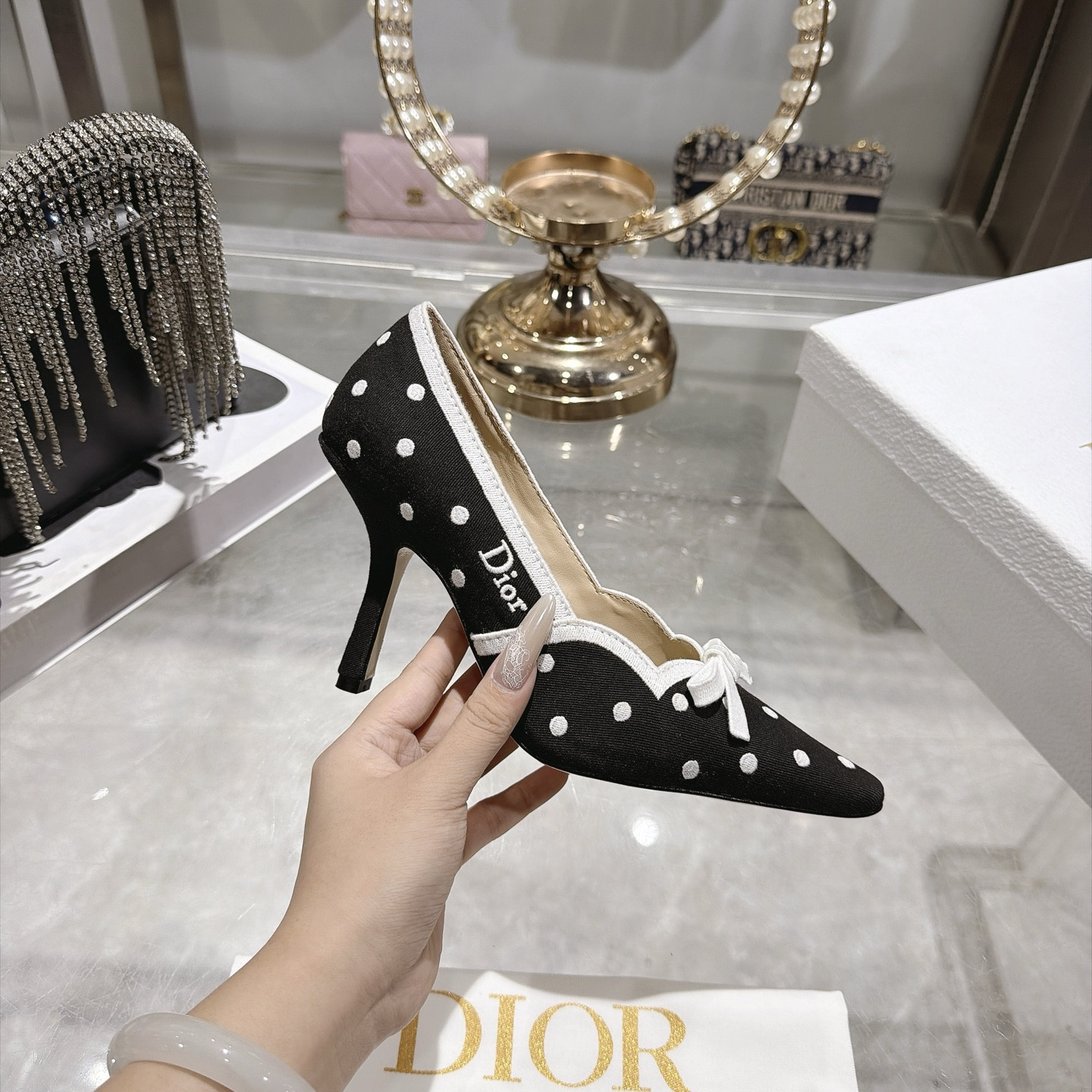 ua D*or romance pump 8.5cm heel